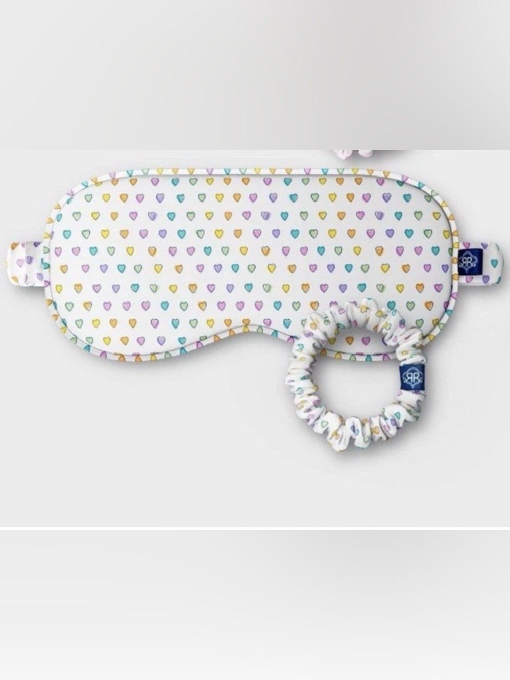 Roller Rabbit Disco Hearts Eye Mask *Rare*